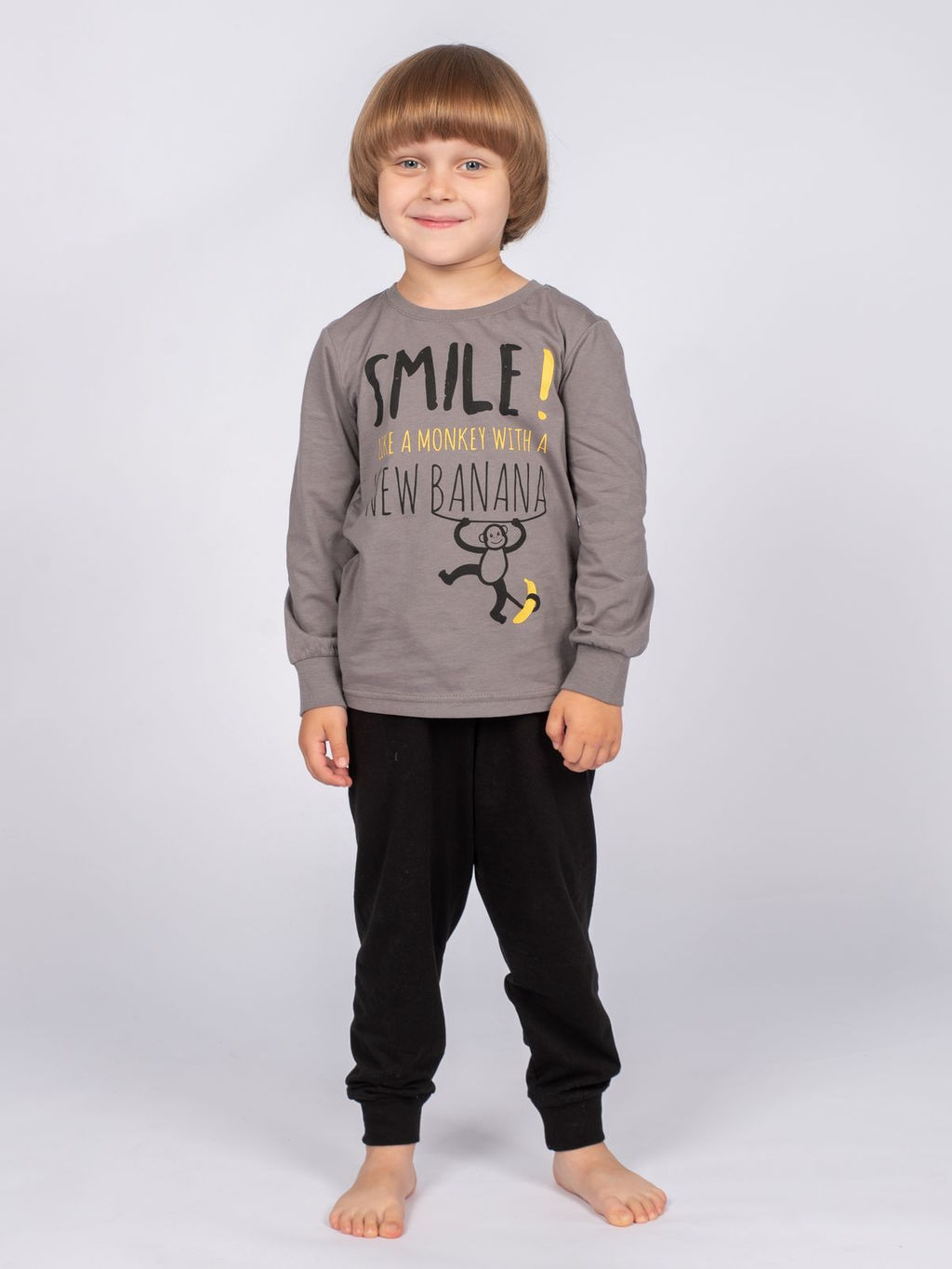 Пижама для мальчика (джемпер+брюки) 92251 Lets go - Let's go фото 14
