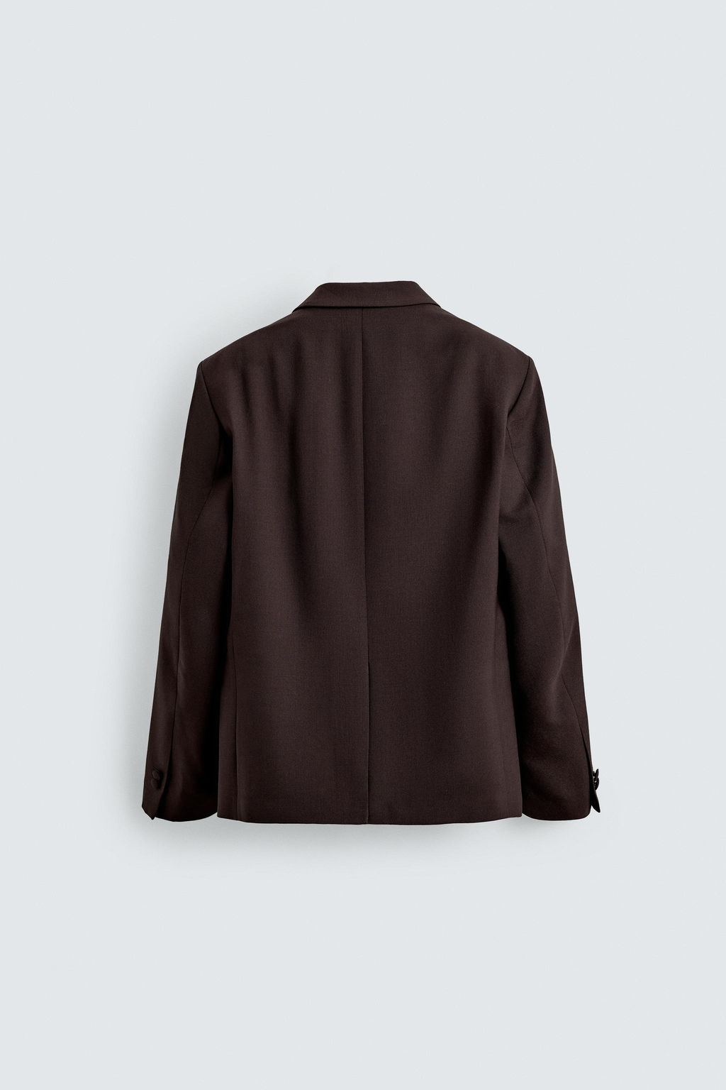 WOOL BLEND DOUBLE-BREASTED BLAZER - Zara фото 8