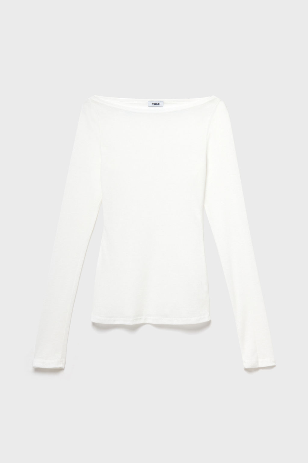 Лонгслив из трикотажа приталенного силуэта - Mollis фото 5