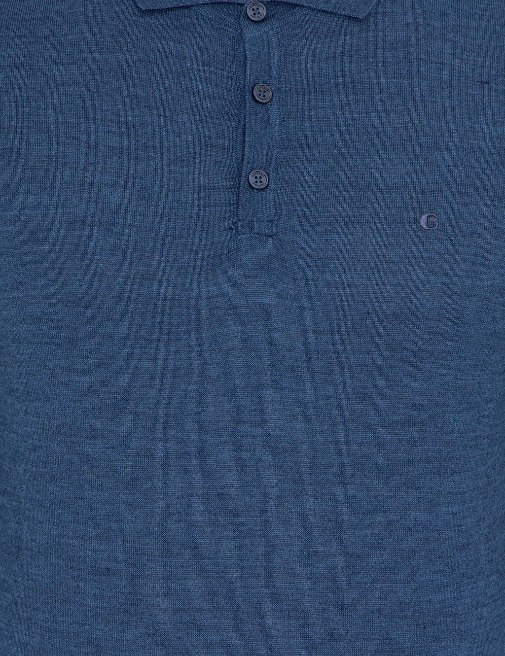 _ndigo Slim Fit Polo Yaka Basic Triko Kazak