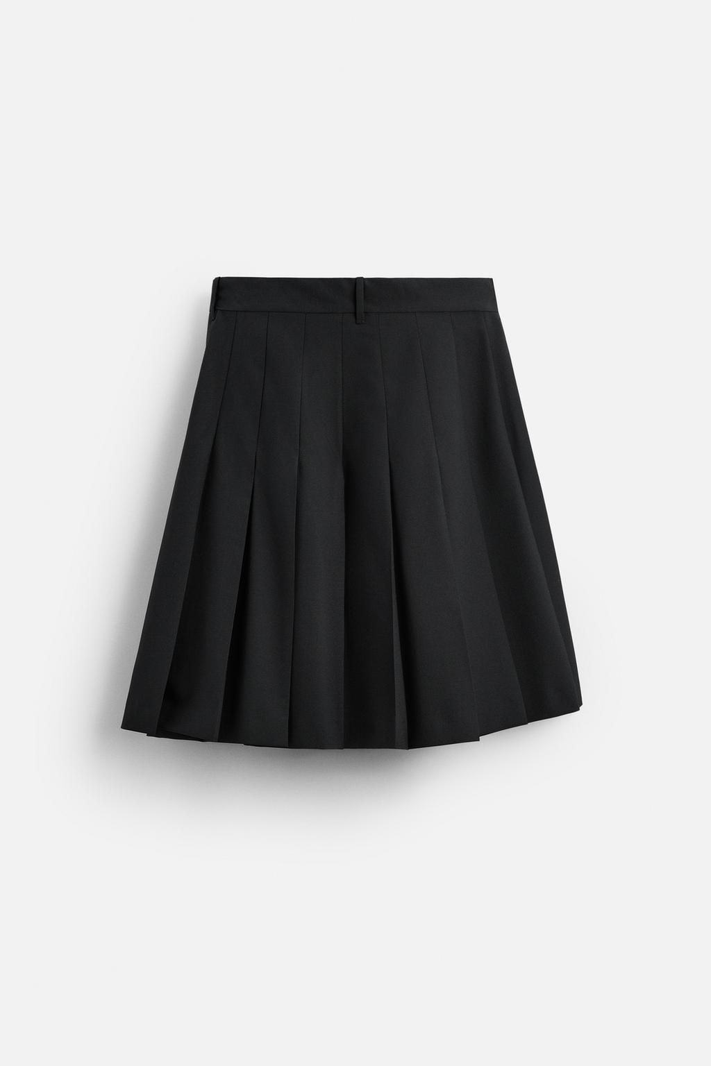 LIMITED EDITION WRAP PLEAT SKIRT - Zara фото 7
