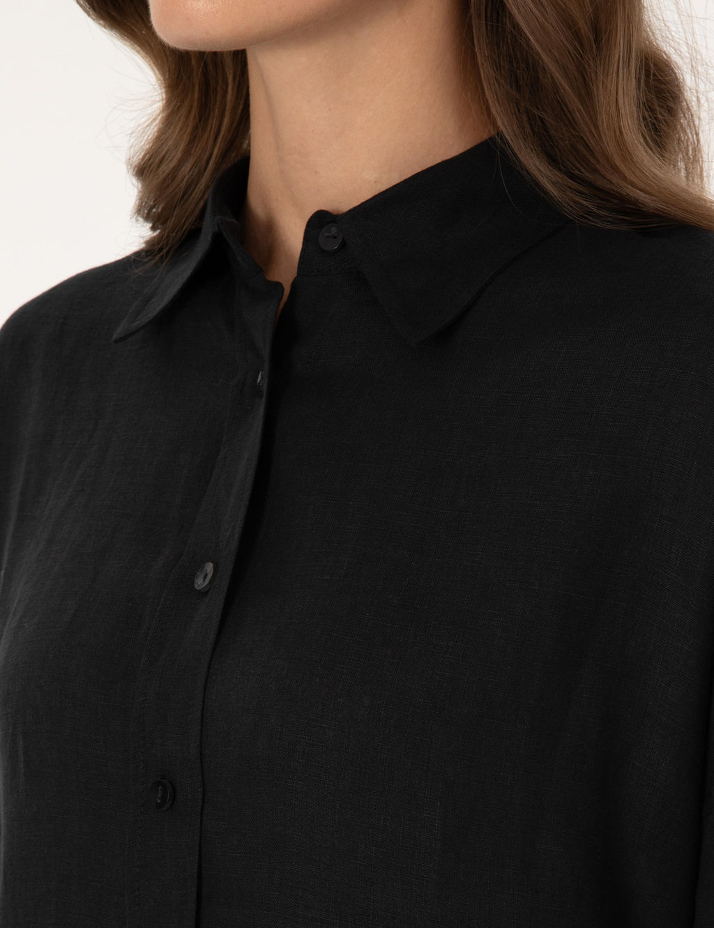 Siyah Oversize Uzun Kollu G_mlek - Pierre cardin фото 7