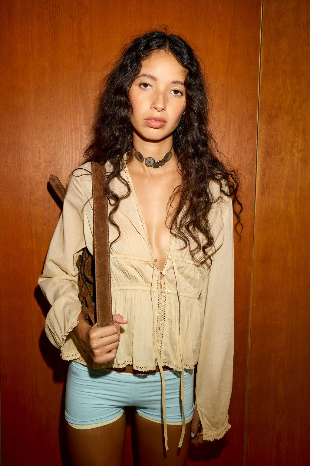 EMBROIDERED GAUZE SHIRT - Zara фото 2