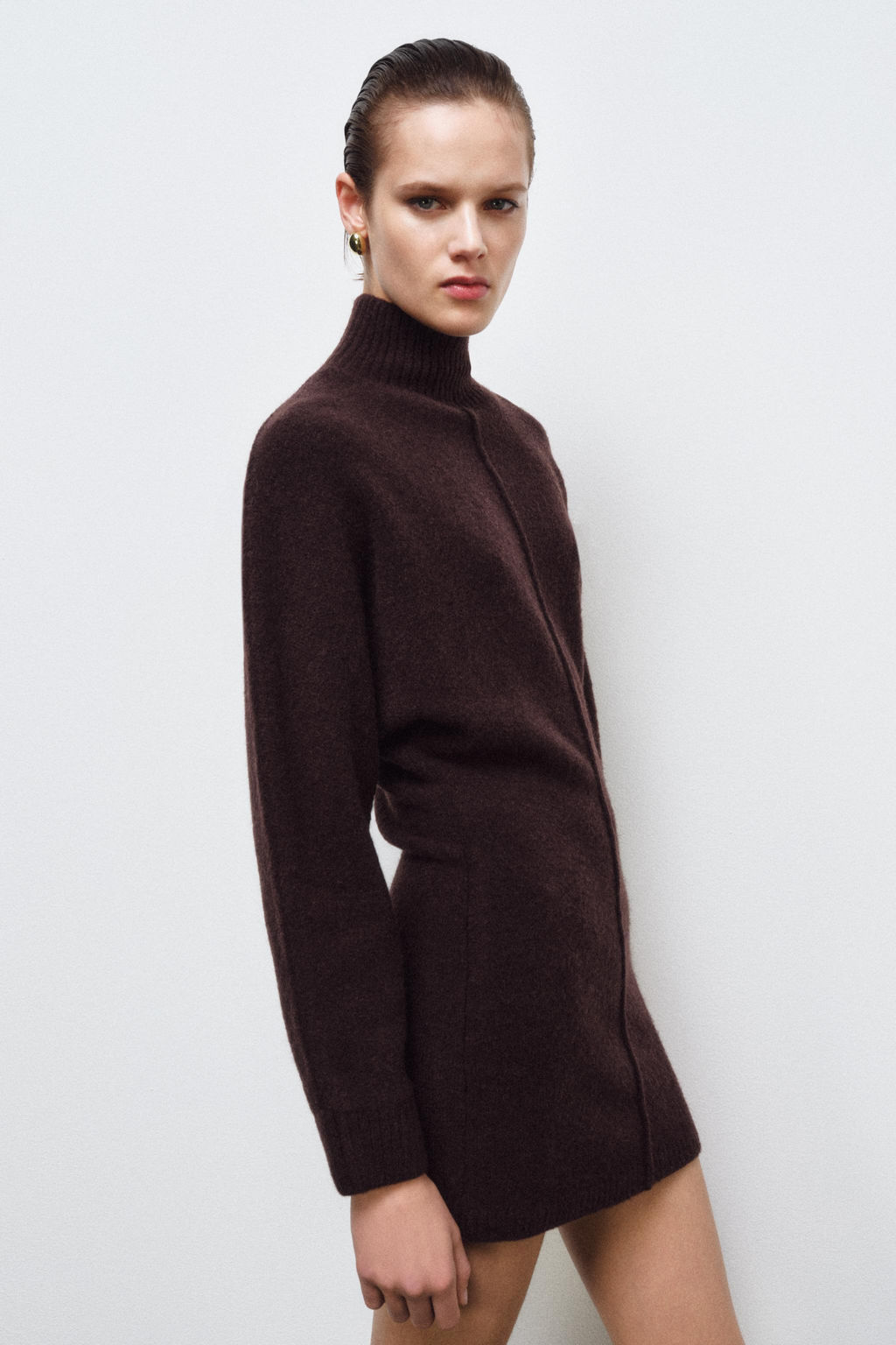 SOFT KNIT SHORT DRESS - Zara фото 7