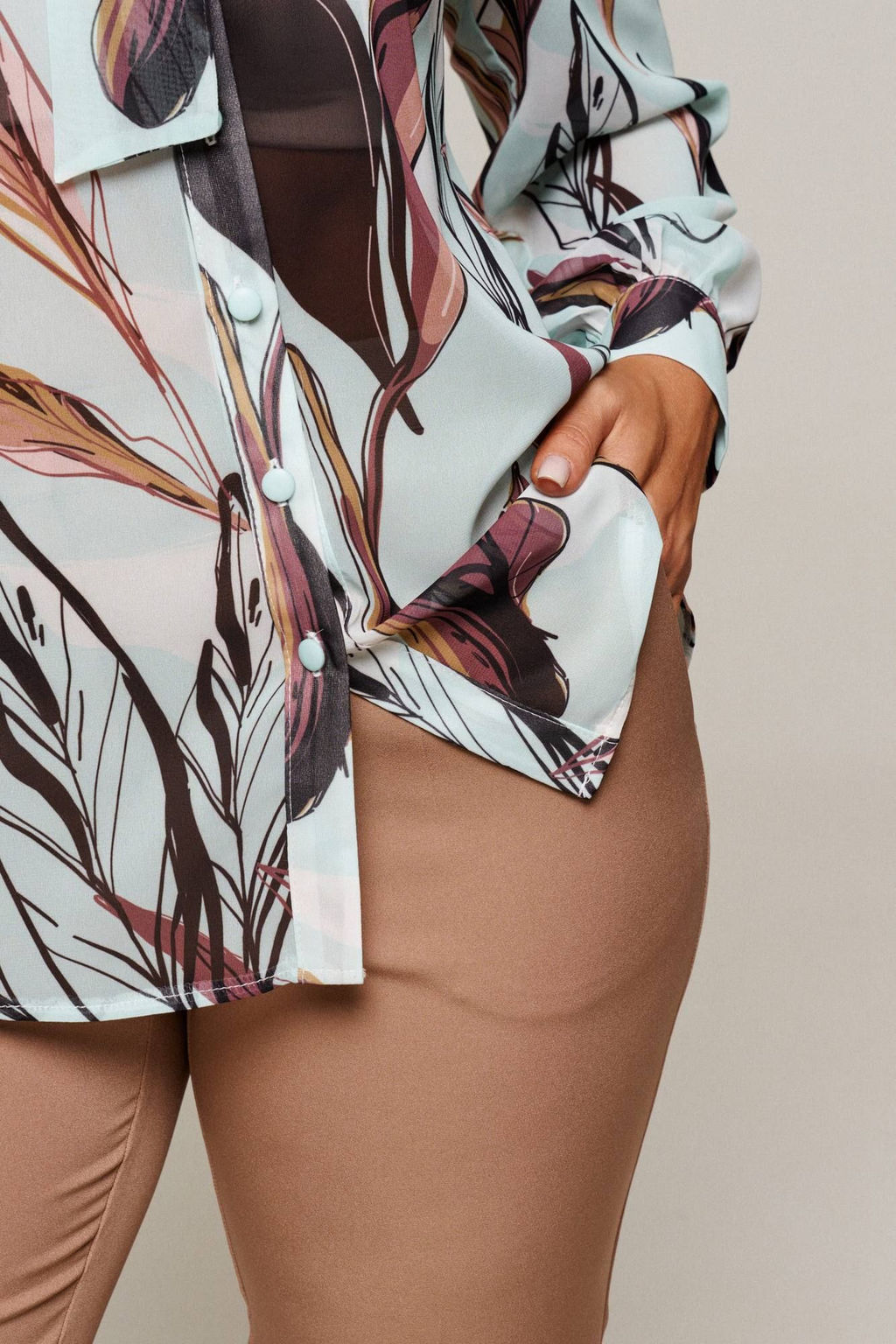 Костюм тройка (Брюки, Блуза, Жилет) - B&F фото 6