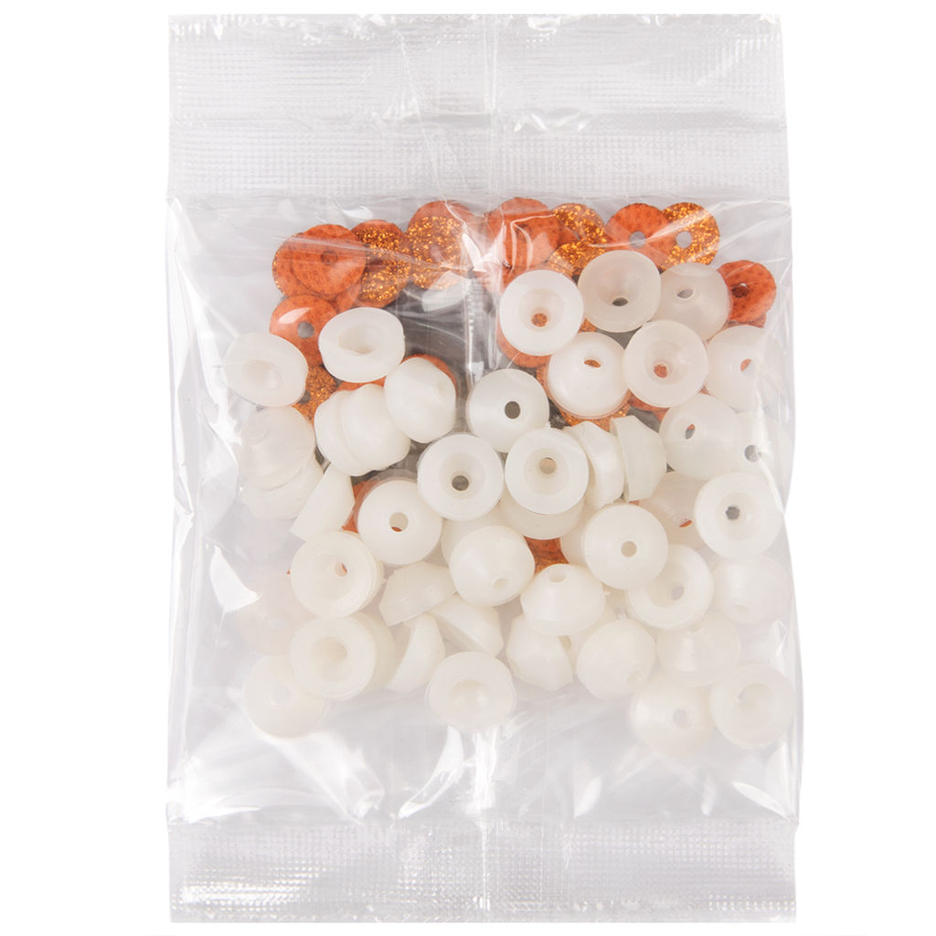 HobbyBe PGSB-11F Глаза пластиковые с блестящей вставкой d 11 мм 50 шт. под золото