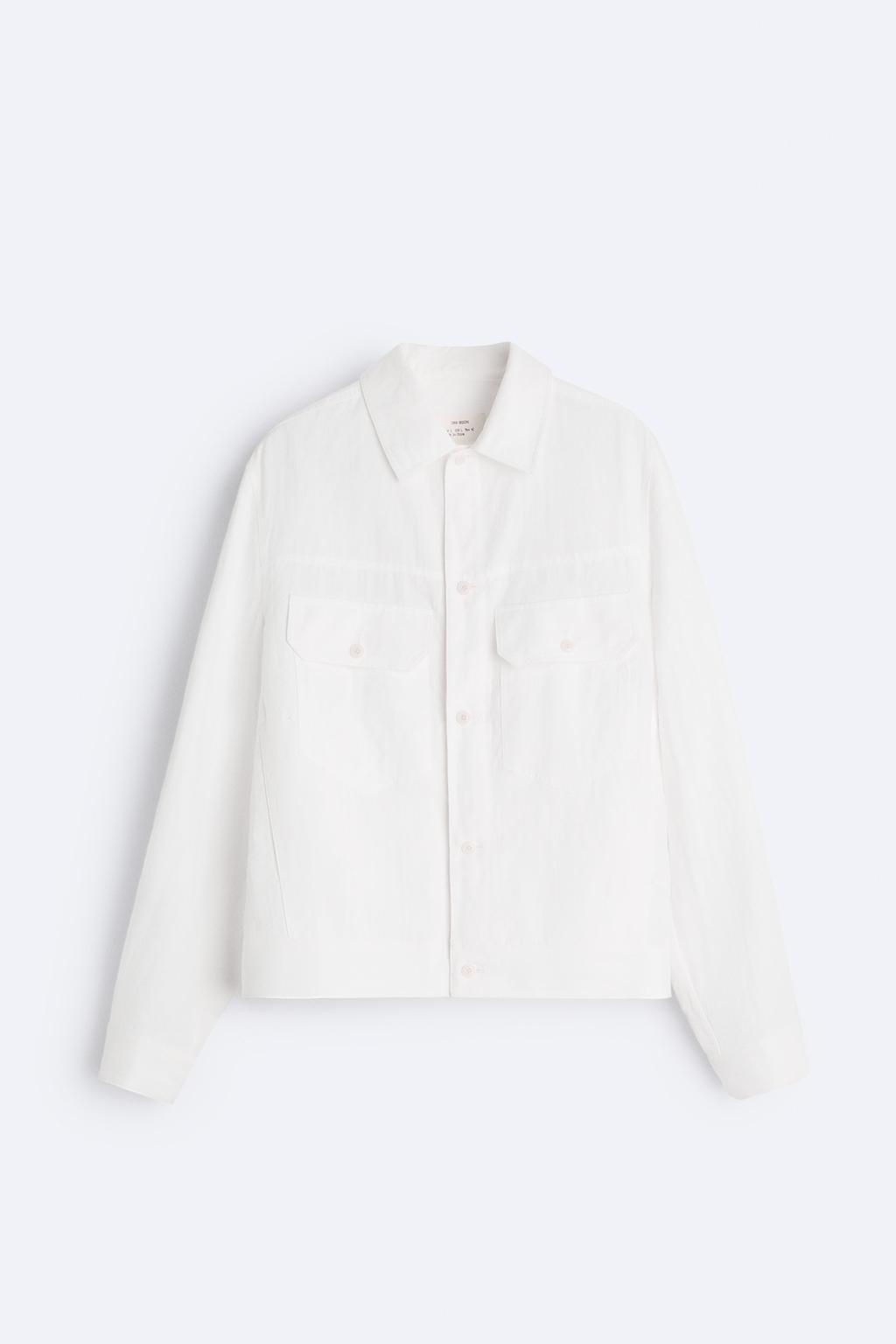 100% HEMP JACKET - Zara фото 7