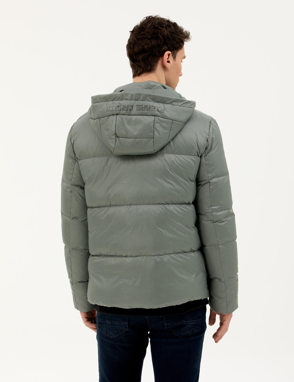 Gri Kap__onlu _i_me Mont