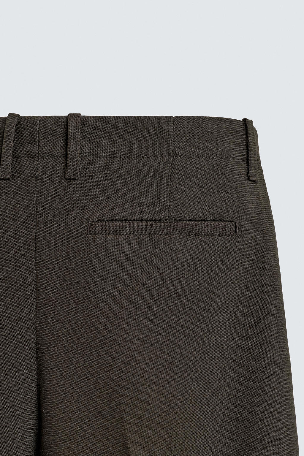 100% WOOL ORIGINS CHINO TROUSERS - Zara фото 10