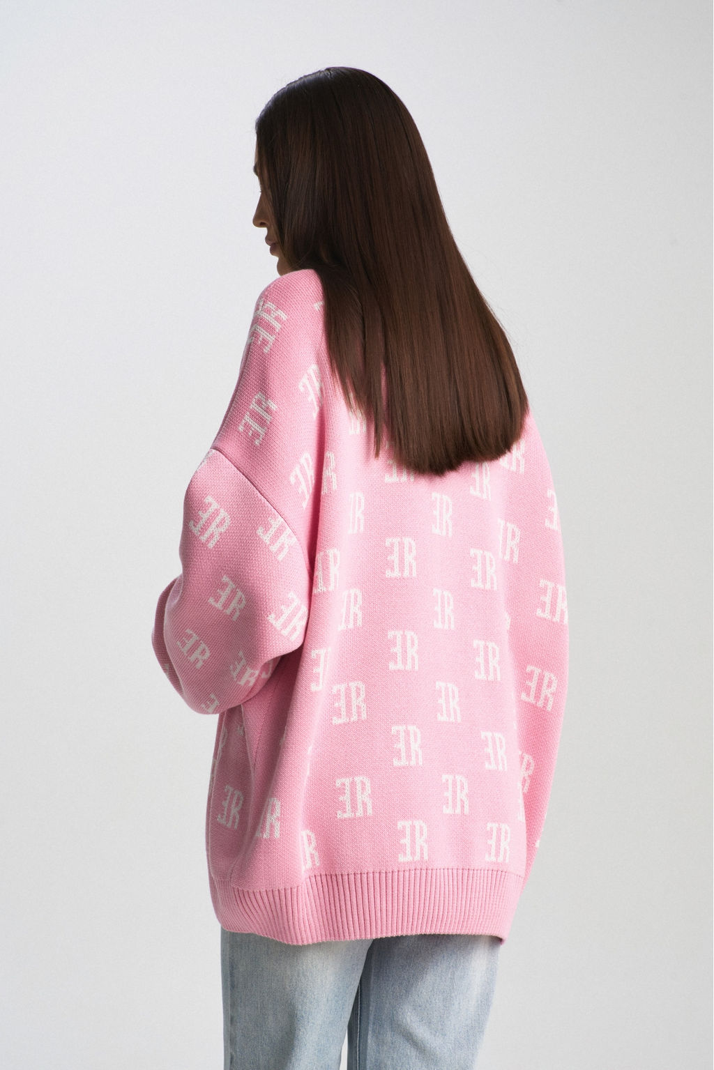 Джемпер Cotton Jacquard Pink