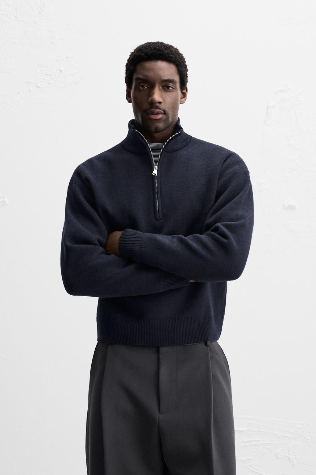 QUARTER ZIP JUMPER - Zara фото 2