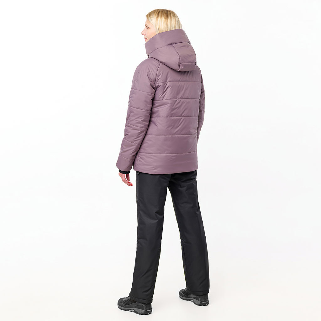 RODOS Утеплённый костюм женский зима М-289 Бежевый/Чёрный  фото 86