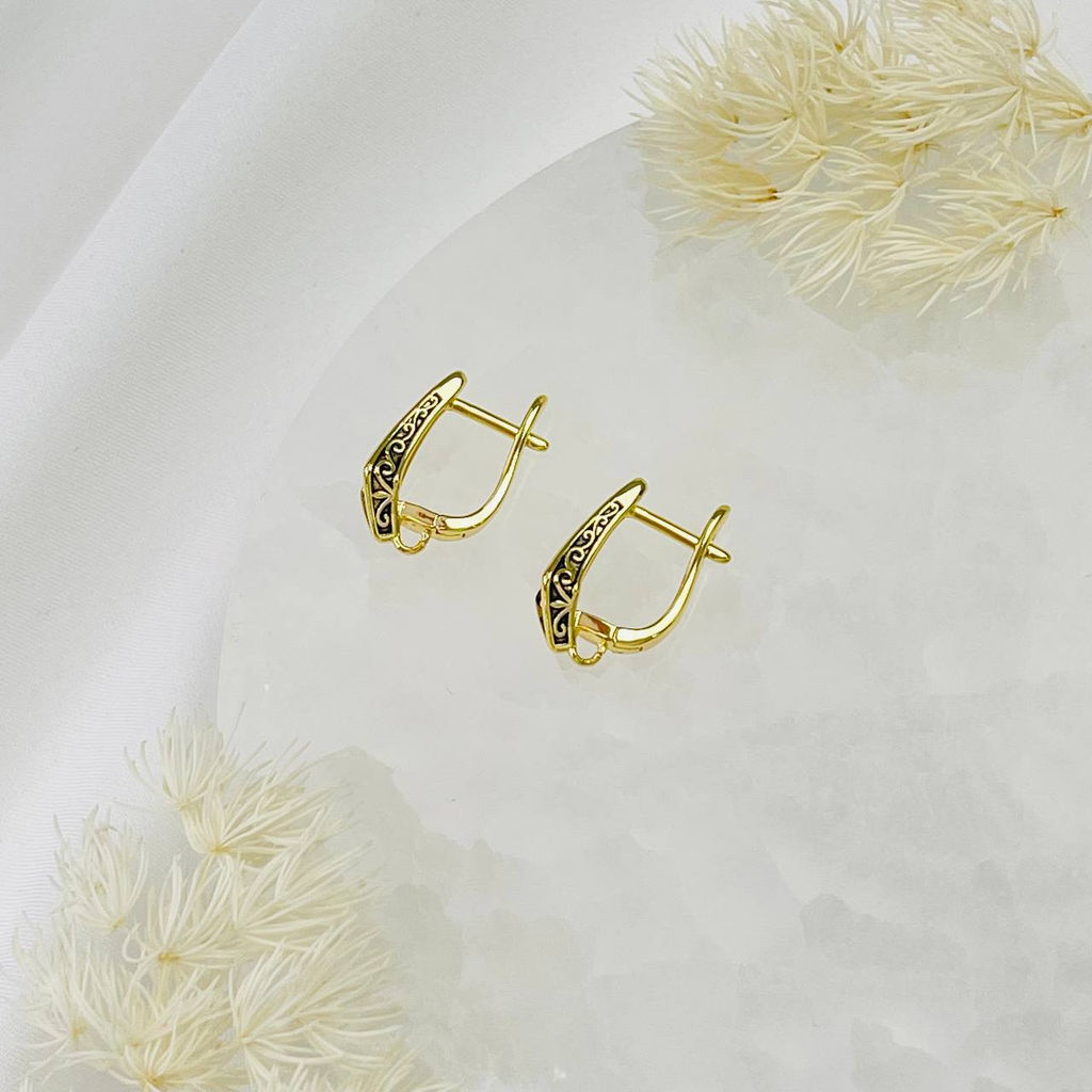 Швензы для сережек с Фианитами