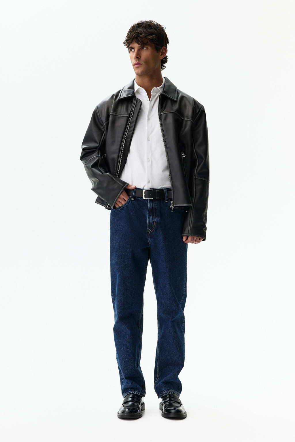 Camisa Four-way stretch Slim Fit - H&m фото 4