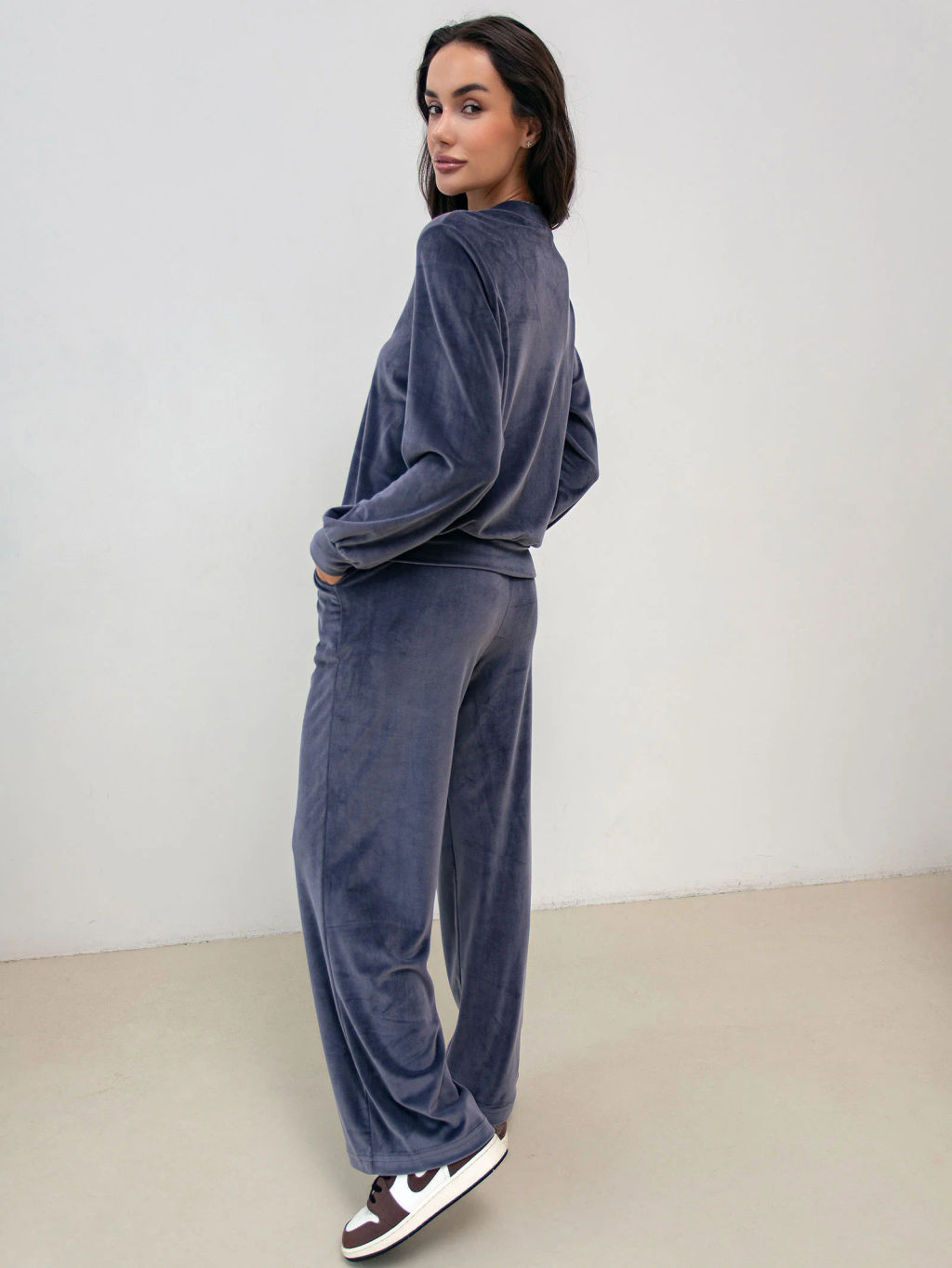 Костюм женский Кэт-5 Графит (мрамор) - Modamica фото 48