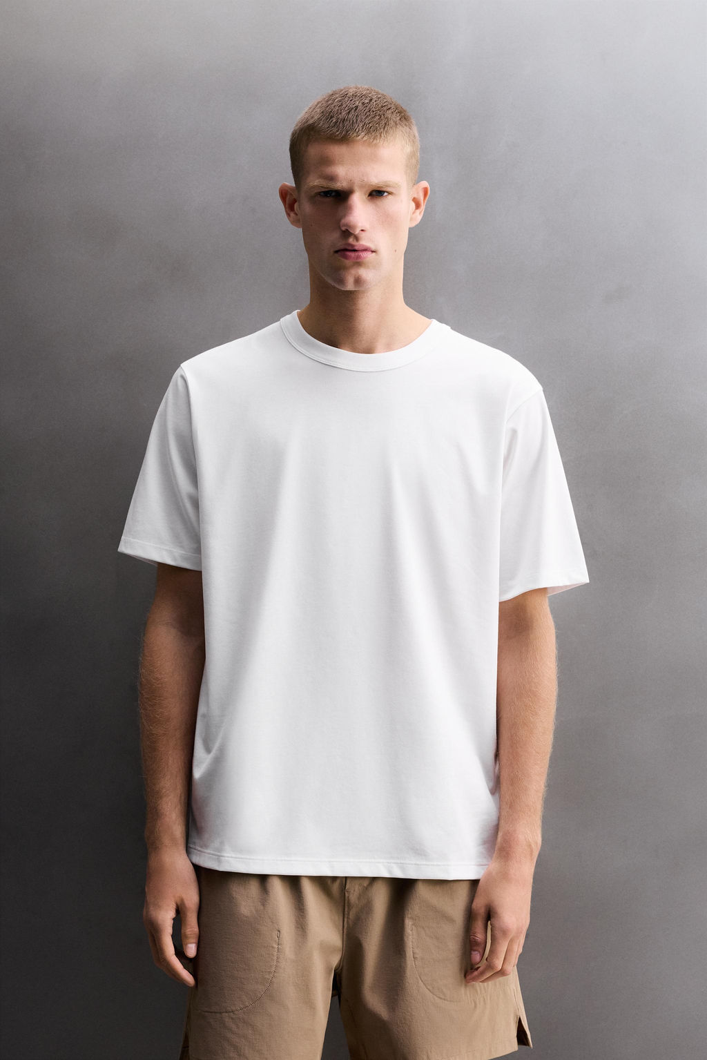 CAMISETA  ENTRENAMIENTO CONFORT / Blanco