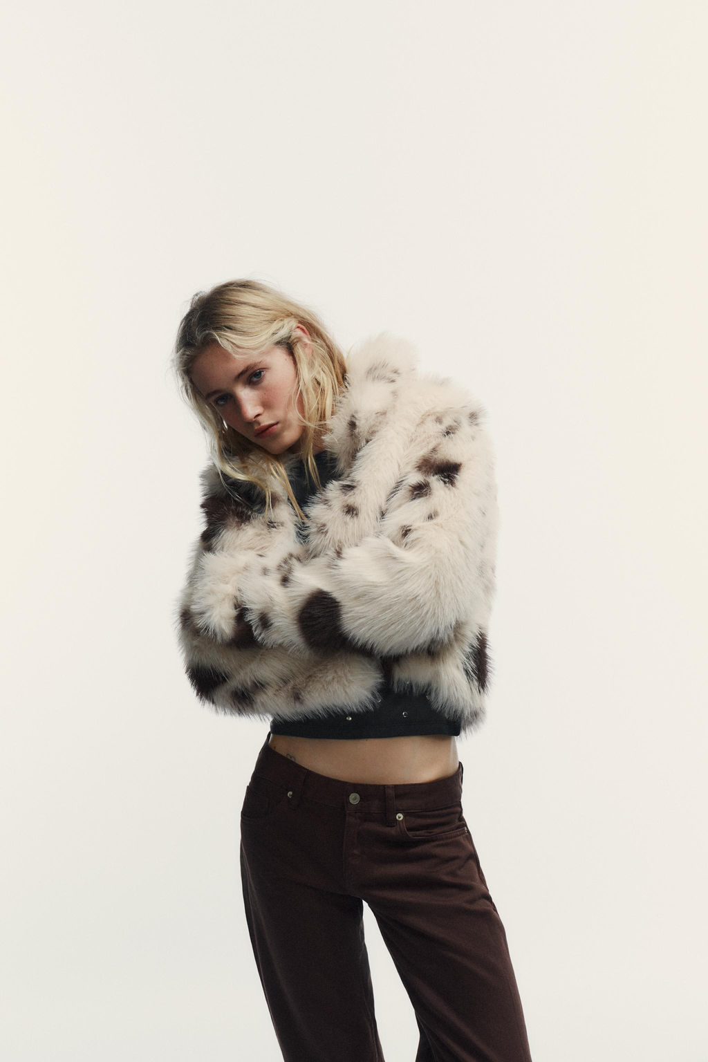 TRF WIDE-LEG LOW-RISE JEANS - Zara фото 8