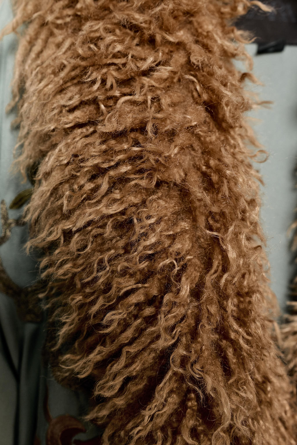 FAUX FUR COLLAR KIMONO ZW COLLECTION LIMITED EDITION - Zara фото 7