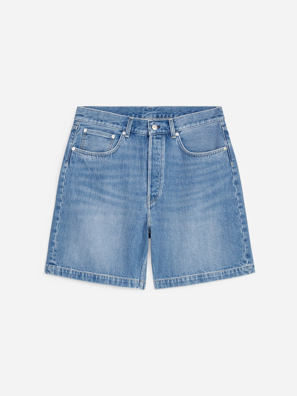 Pantalones cortos denim relaxed fit - H&m фото 2