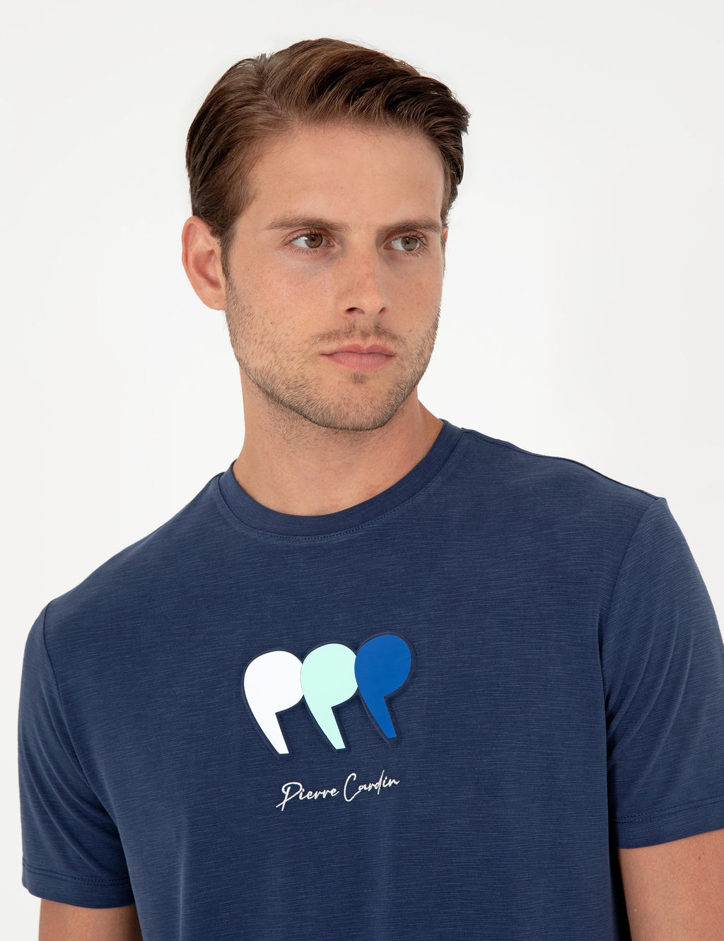 Lacivert Slim Fit Ti__rt - Pierre cardin фото 2
