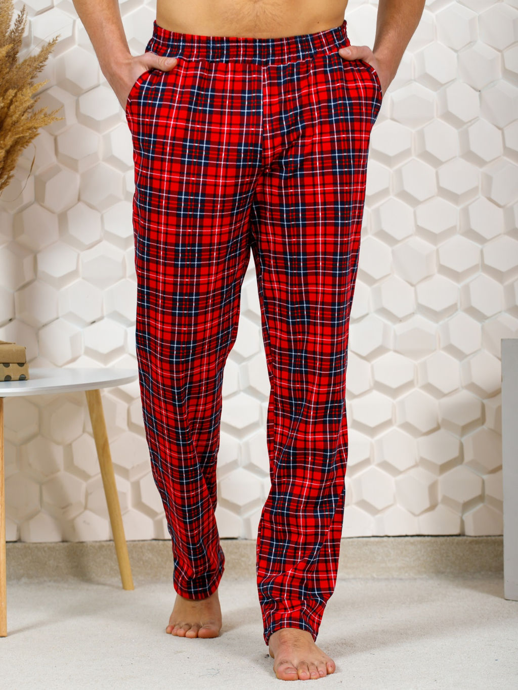 М43 Брюки "Красная клетка"