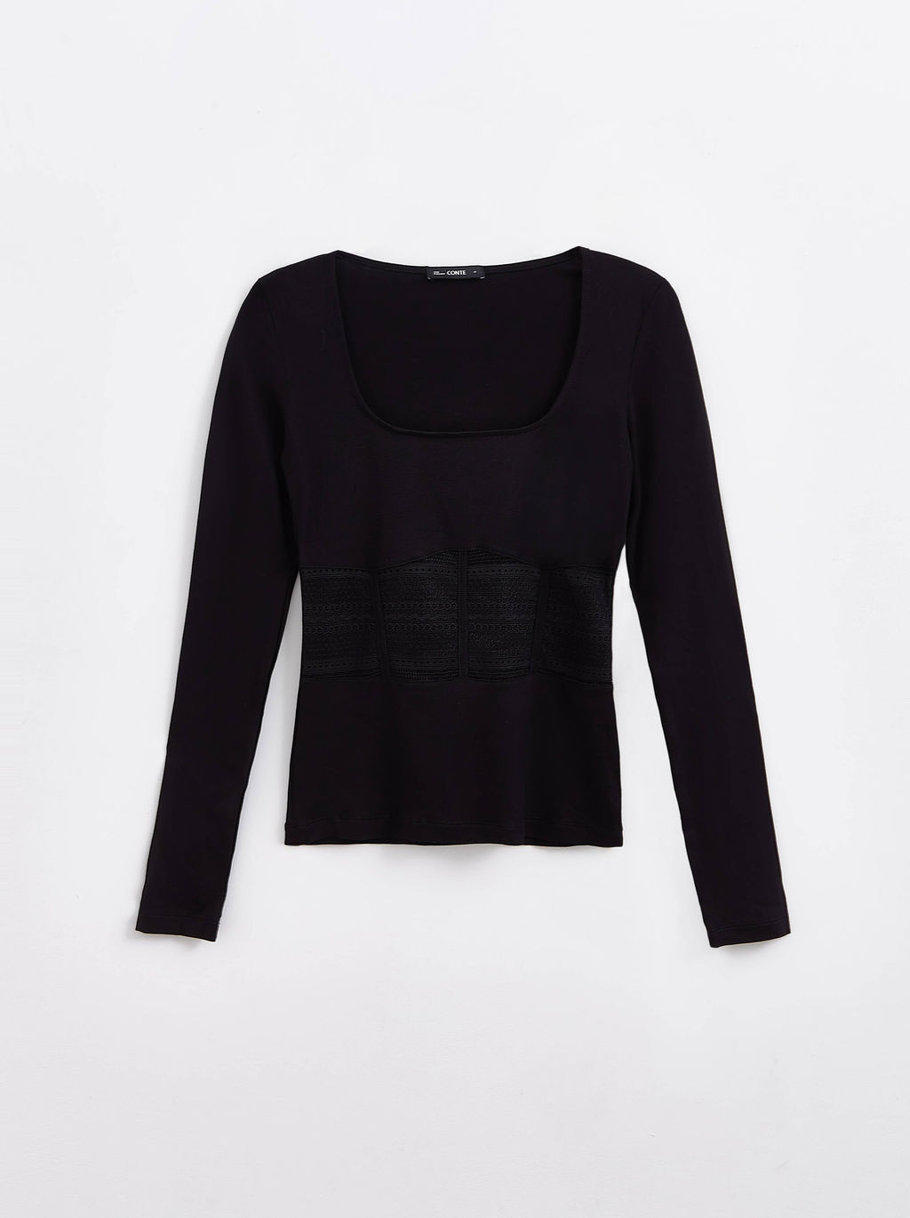 Джемпер женский CONTE ELEGANT LD 2203 black black  фото 3