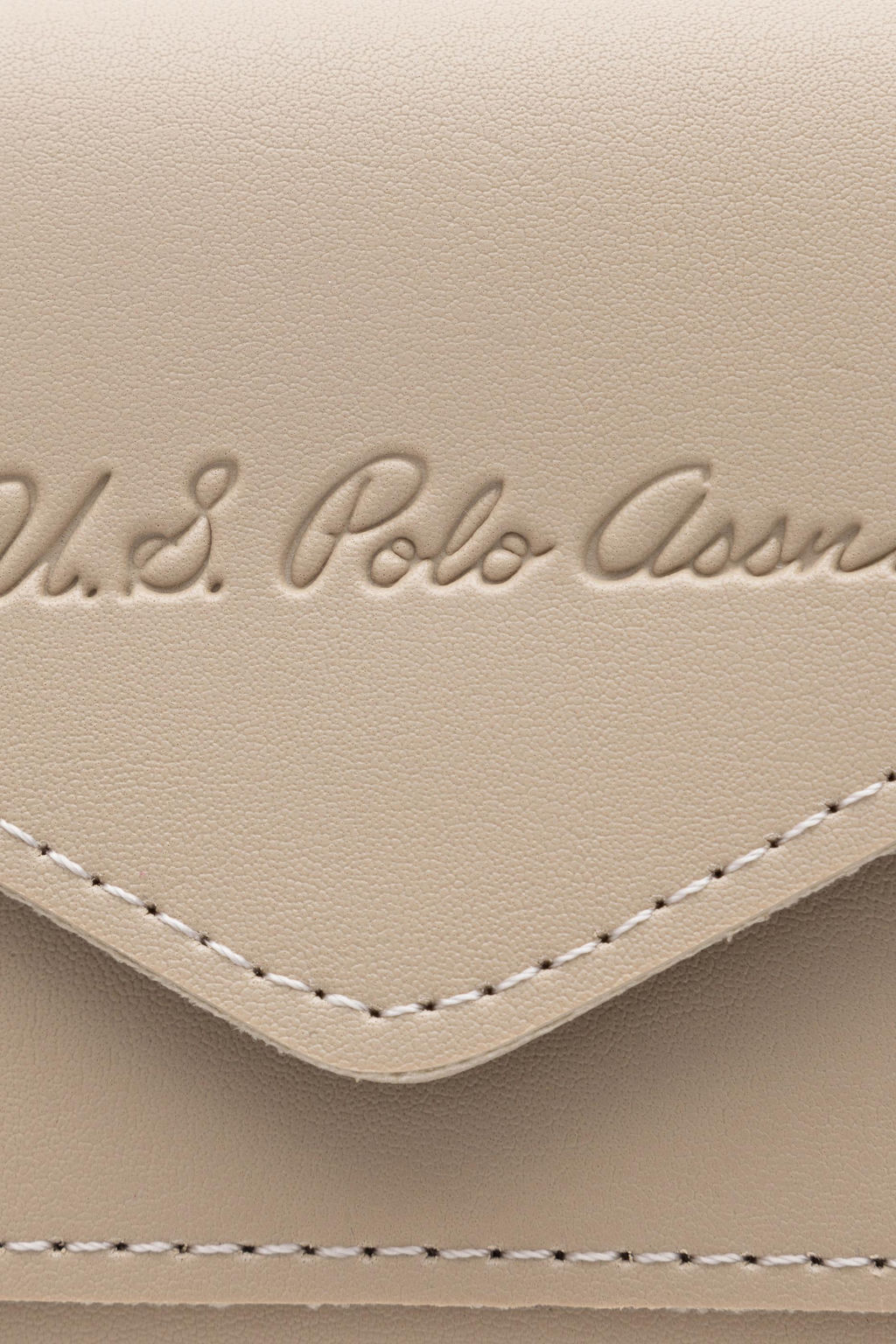 Женский бежевый кошелек - U.s. polo assn фото 6