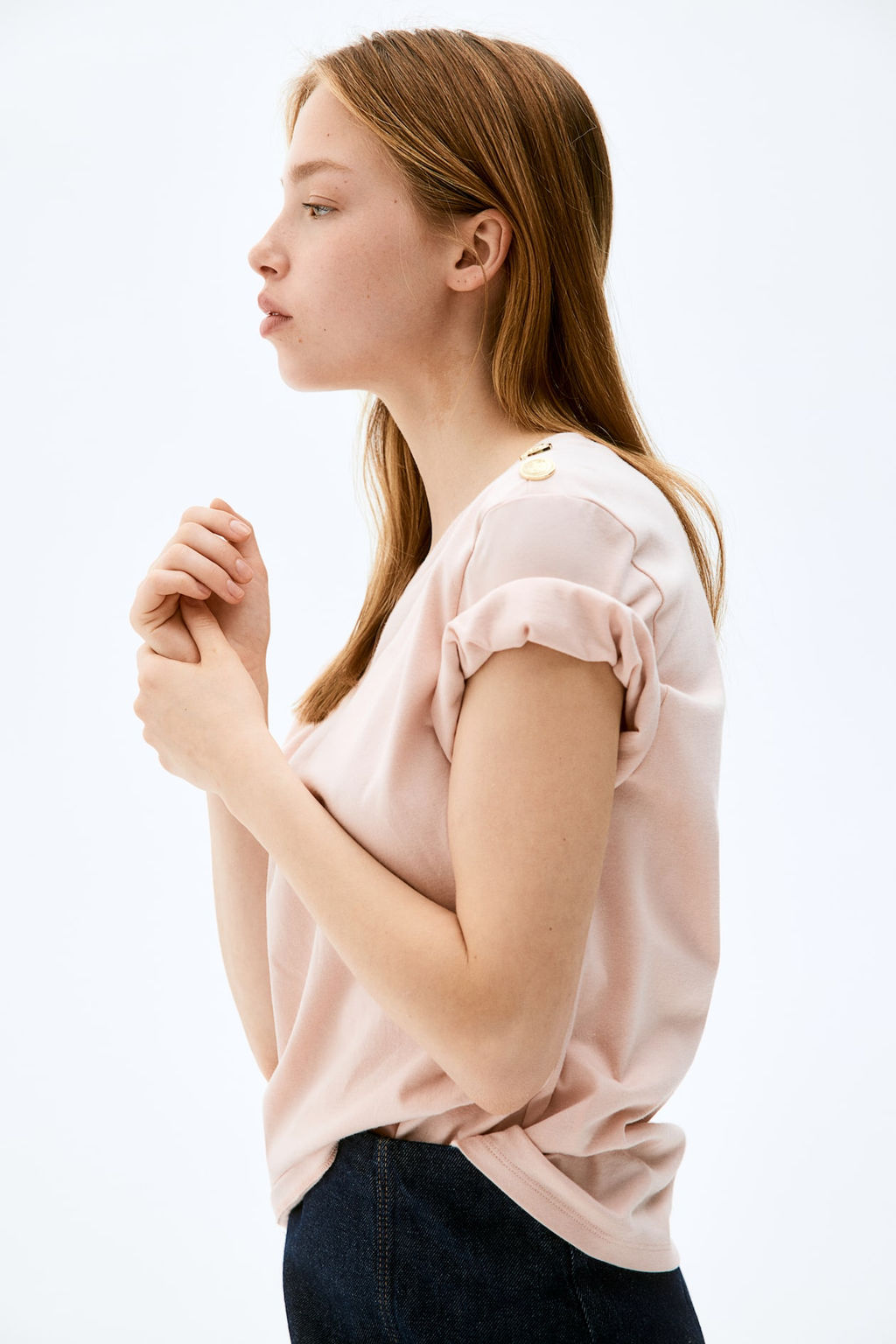 Camiseta con detalle de botones - H&m фото 4