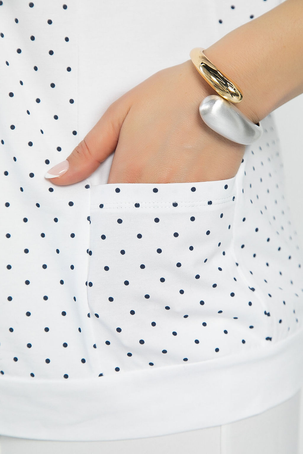 Блуза Ваниль (белая) Б12853-20М