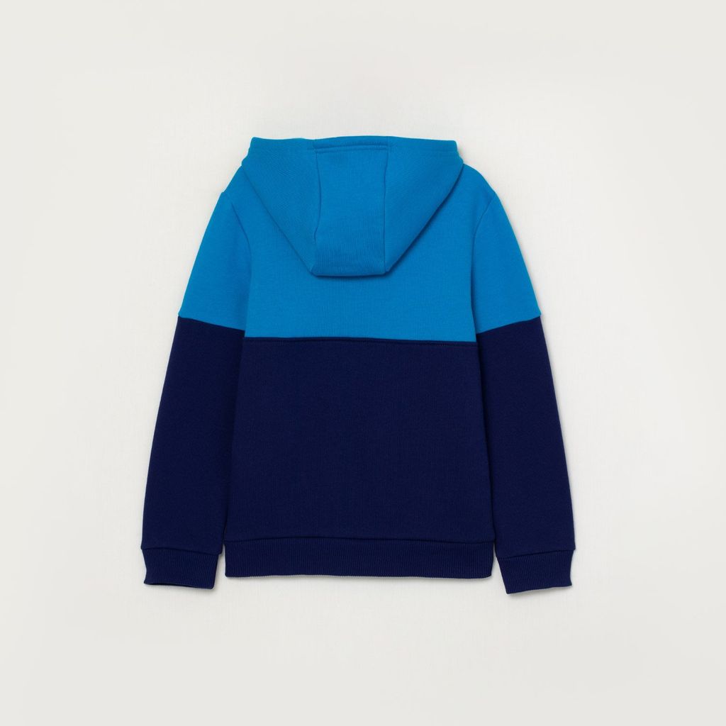 CRB wear/CWJB 62920-42-294 Джемпер модель худи для мальчика, синий/Ex.Cherubino  фото 2