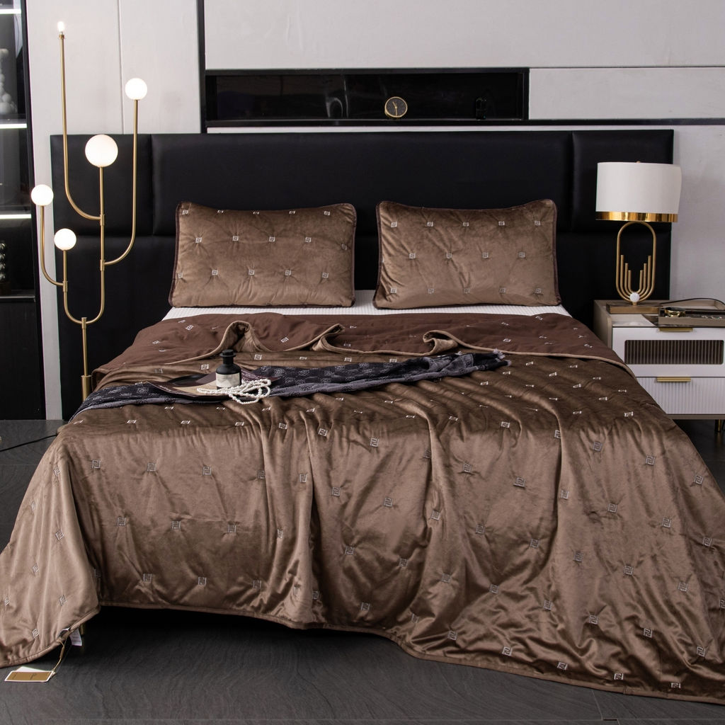 Велюровое покрывало Grande/Грандэ OVS012 240*260 - Ситрейд фото 2