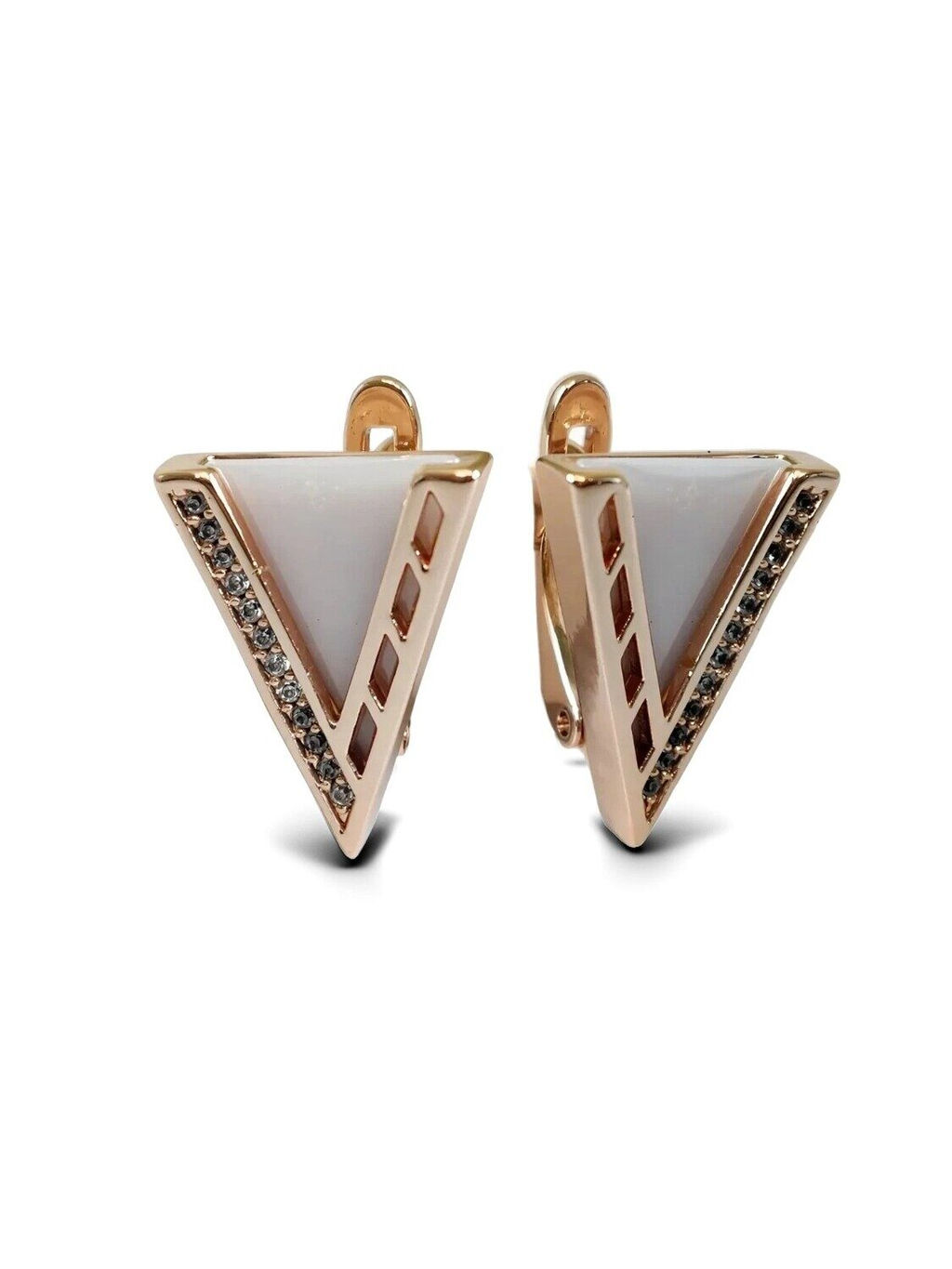 Серьги с керамикой