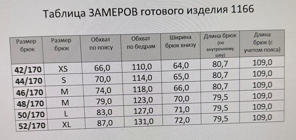 Брюки 1166 черный - Rinka фото 5