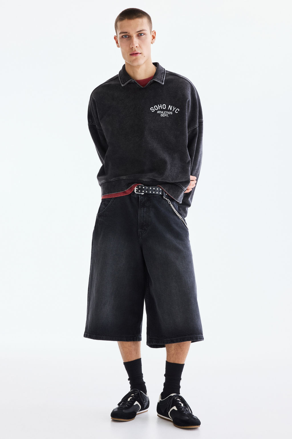 Sudadera de rugby Oversized Fit - H&m фото 5