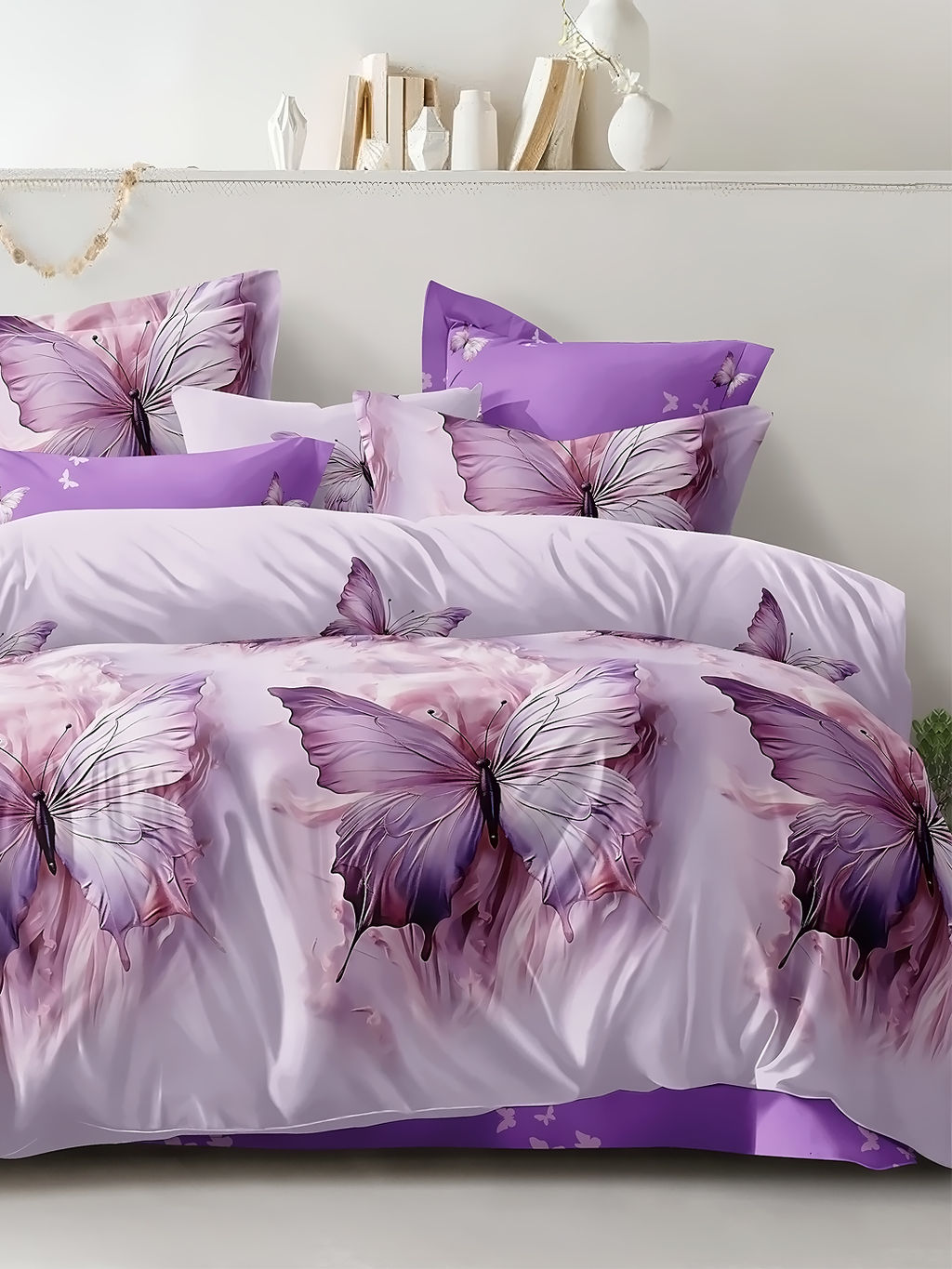 Постельное белье поплин эксклюзив на молнии - Эрифанис Семейный (нав.70х70)