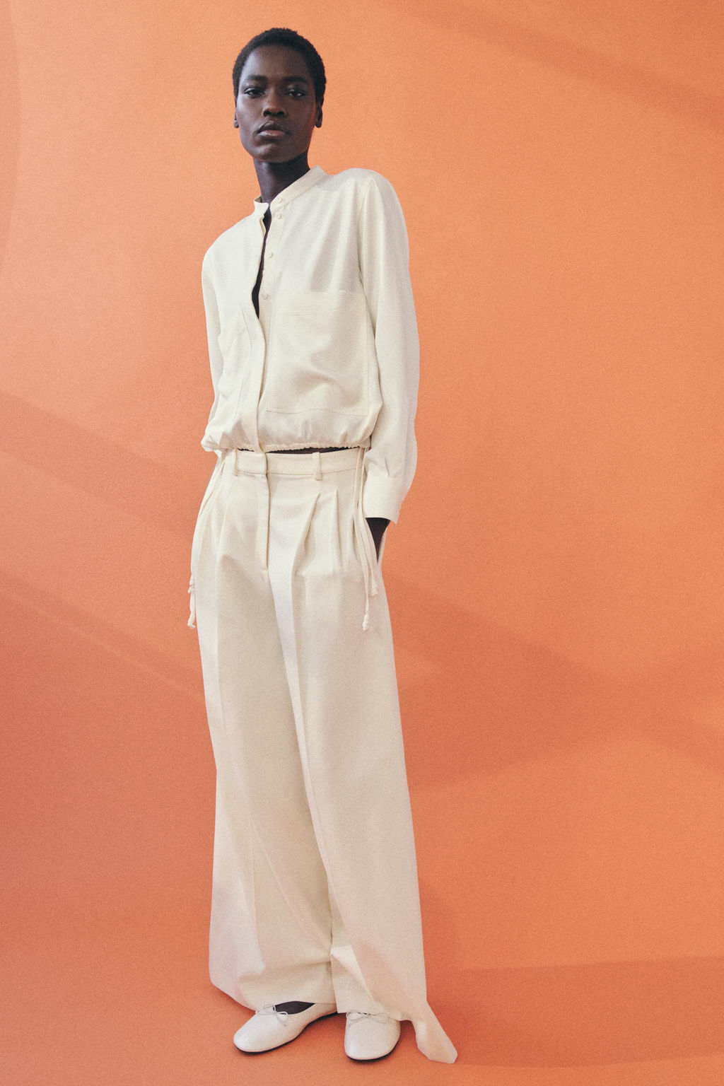 SATIN SHIRT ZW COLLECTION - Zara фото 8