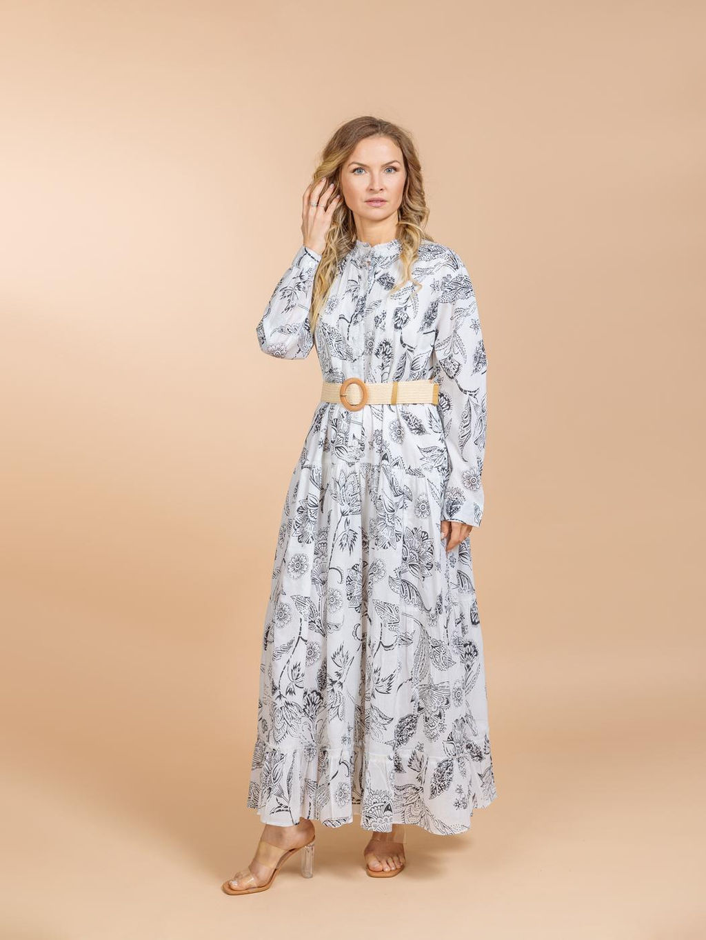 Платье (хлопок) №25-242-2 (Лето-2025) - Ганг фото 6