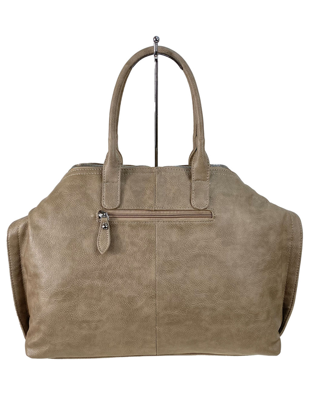 Женская сумка из искусственной кожи, цвет коричневый - Greta фото 2