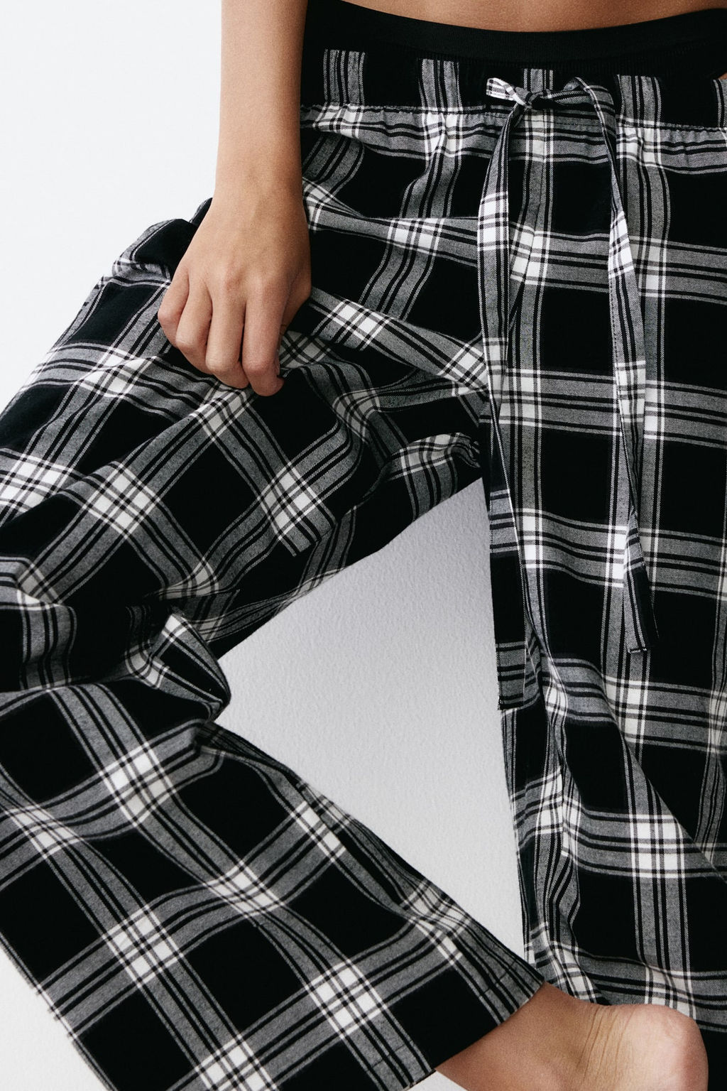 Pantalon de pijama de franela - H&m фото 5