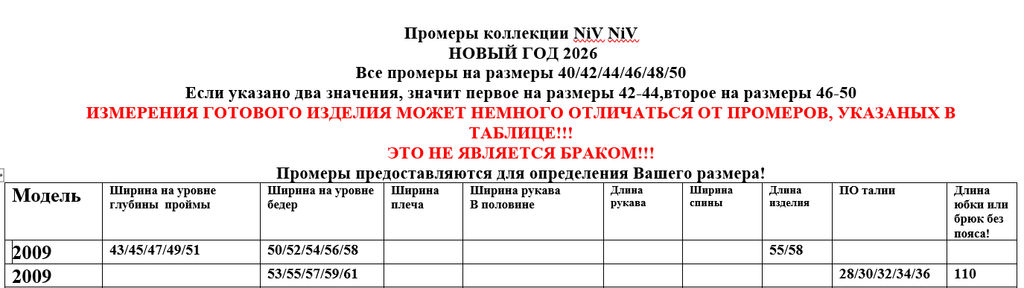 Комплект 2009 - Niv niv фото 5