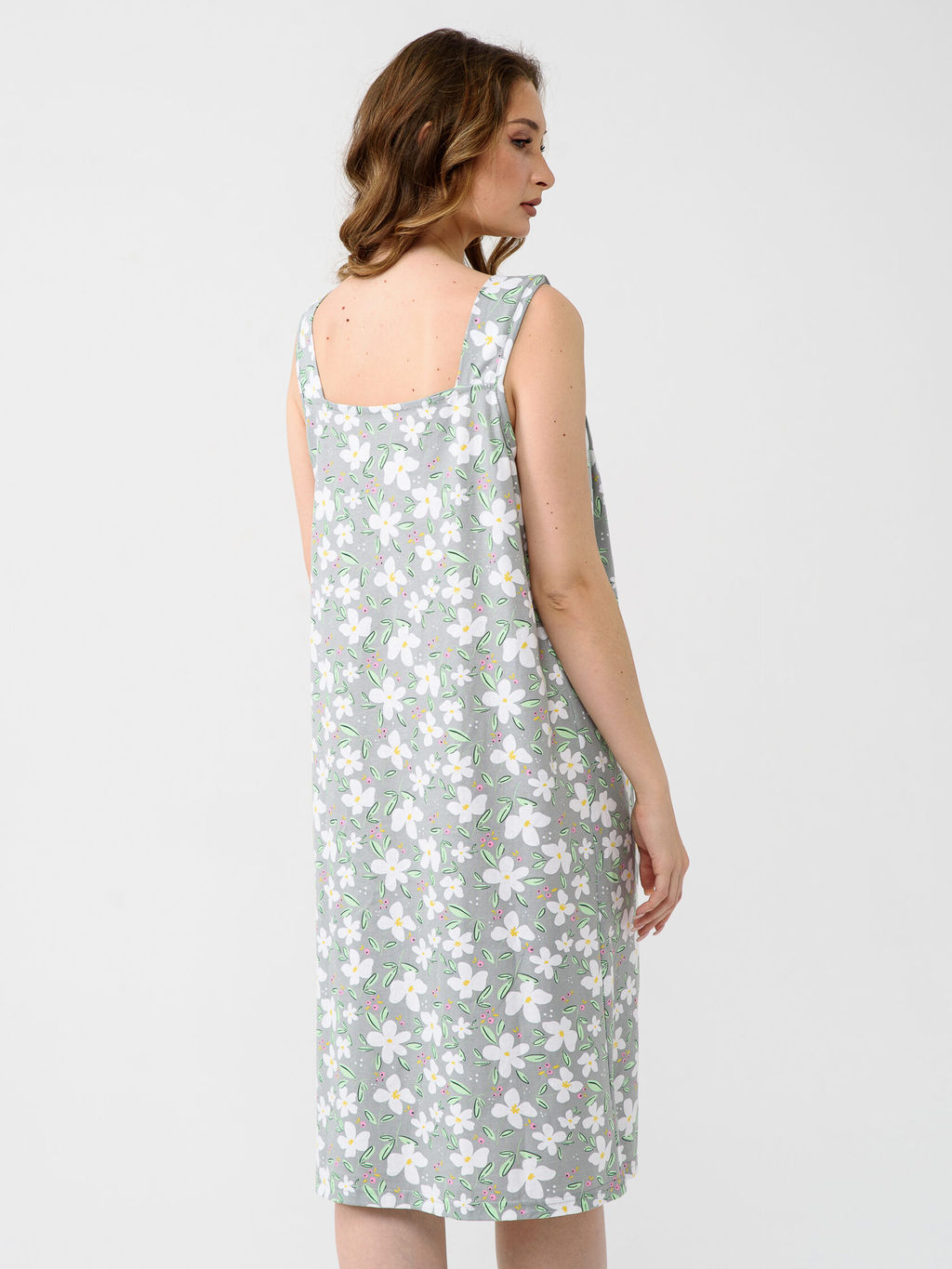 Сорочка 100% хлопок Полянка (бретель) - Оптима фото 5