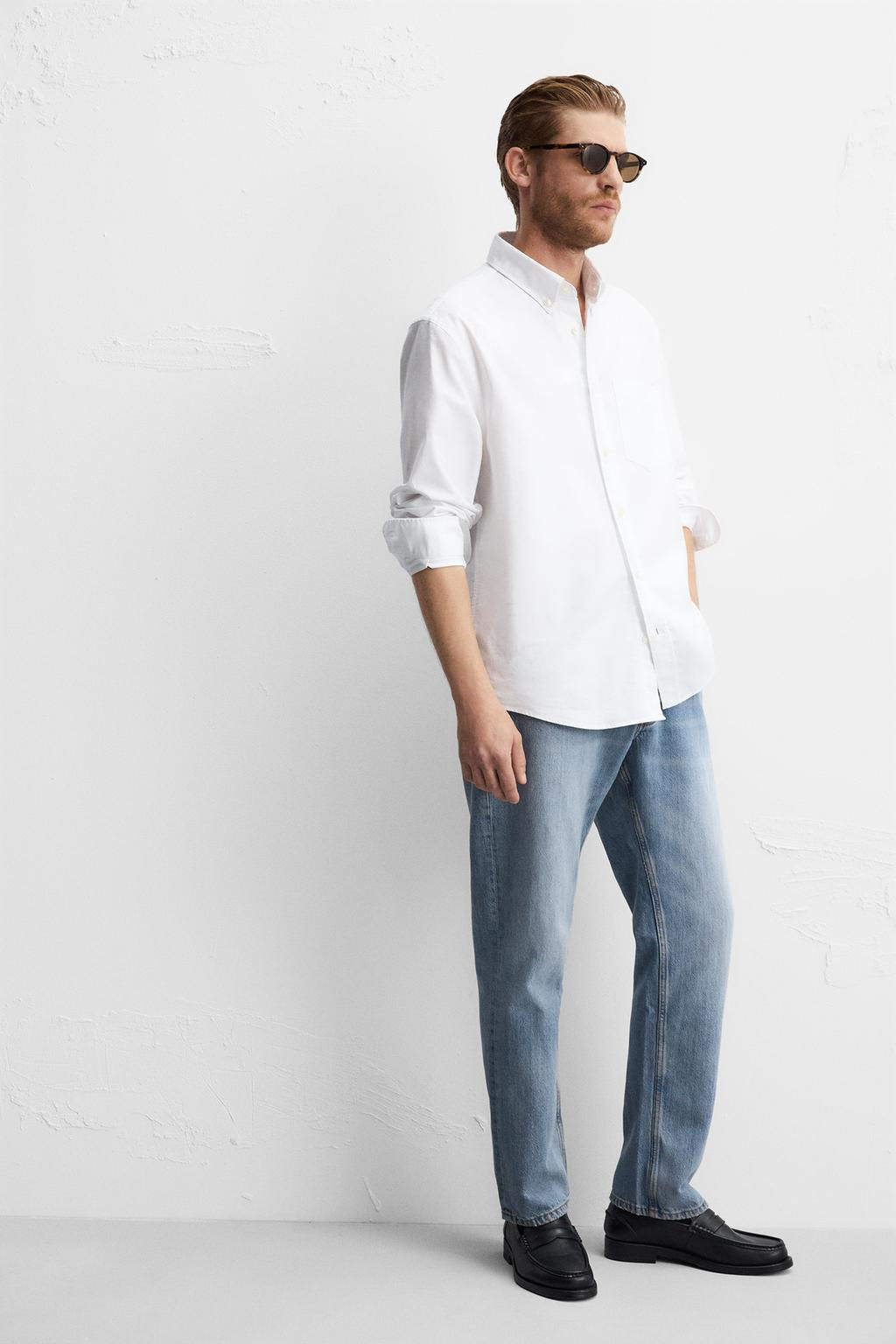 REGULAR FIT JEANS - Zara фото 5