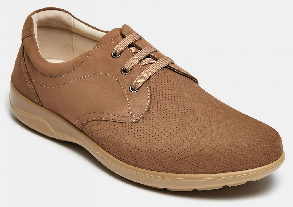 Полуботинки мужские RALF RINGER/582120ОЛ/Бежевый фото 4