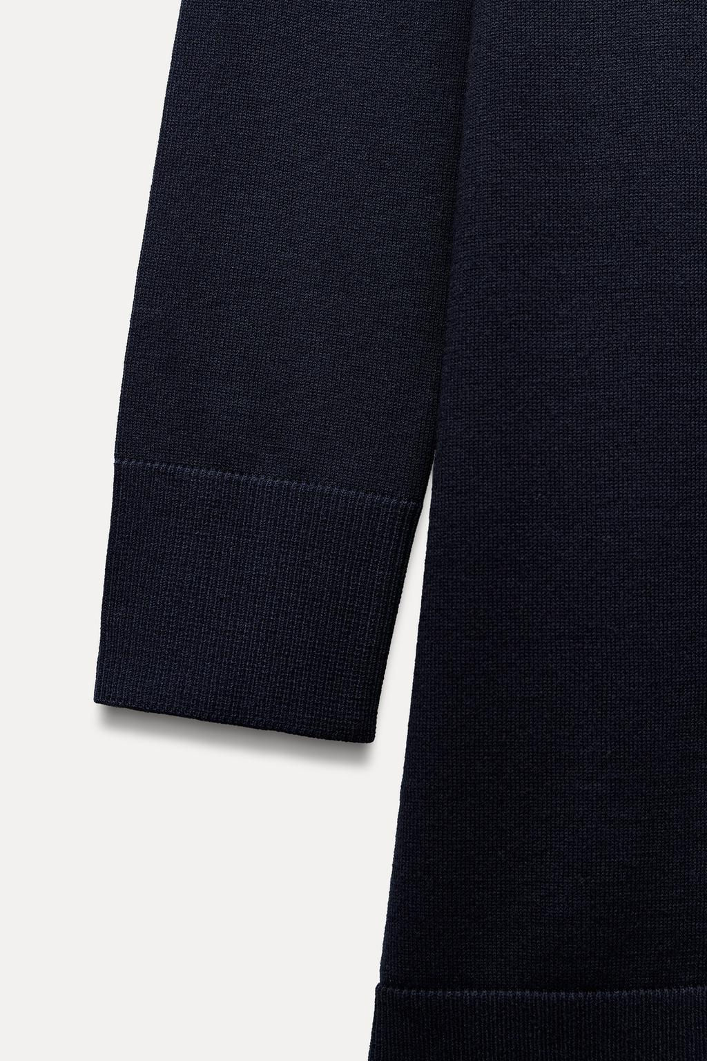 SHORT PLAIN KNIT DRESS - Zara фото 5
