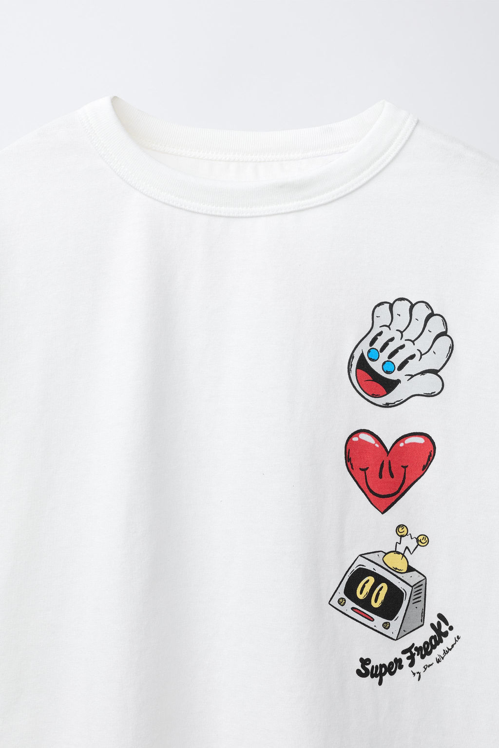 SUPERFREAK  LABEL T-SHIRT - Zara фото 3