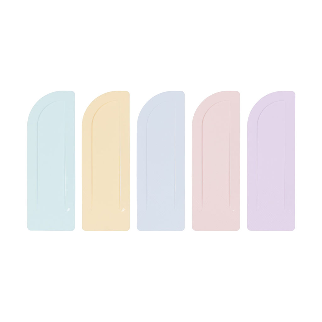 Expert Complete Trend Pastel Набор пластиковых закладок для книг 12 x 5 шт. ECPBM-02 диагональ ассорти