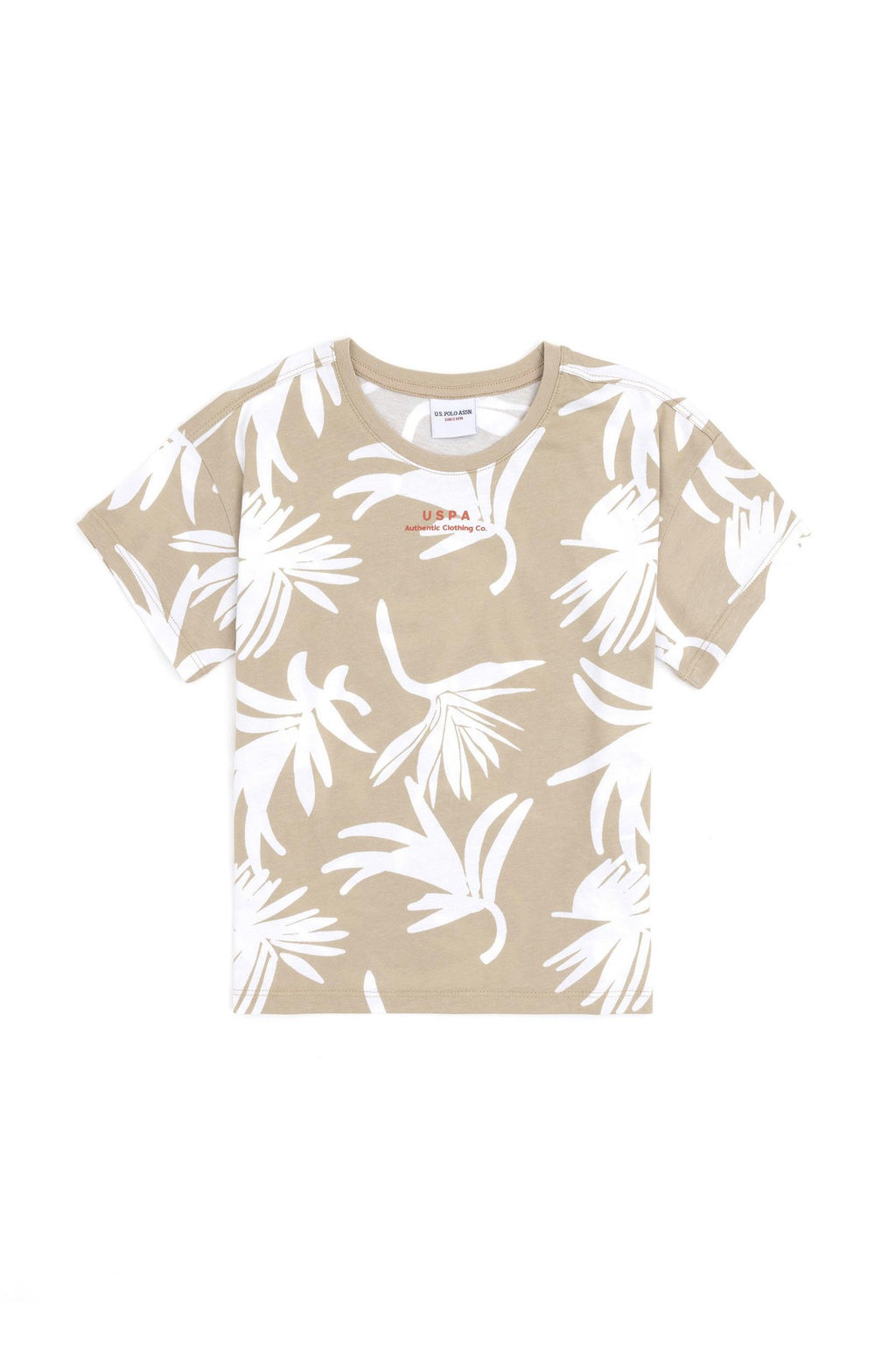 U. S. Polo Assn / Футболка светло-хаки для мальчика