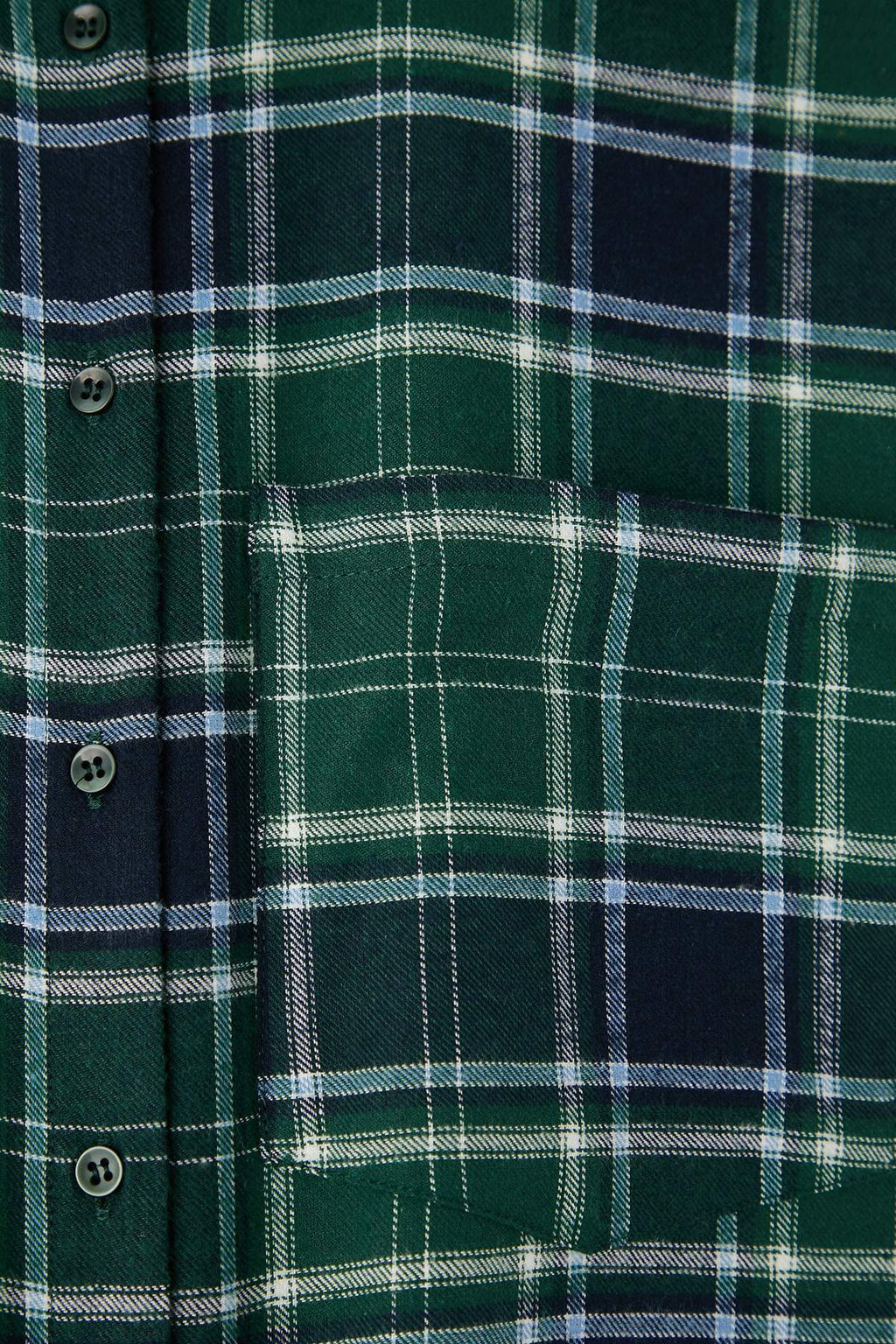 Mavi-Cok Renkli Flanel Ekoseli Oversize/Genis Kal?p Gomlek TWOAW26GO00132 - Trendyolmilla фото 7