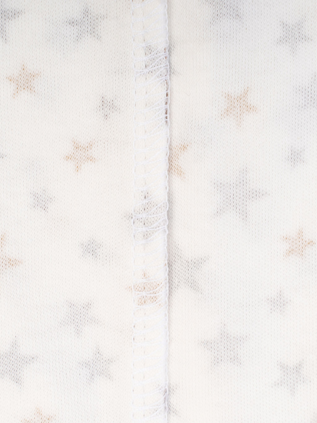 Ползункиштанишки короткие молочные принт бежевые звезды