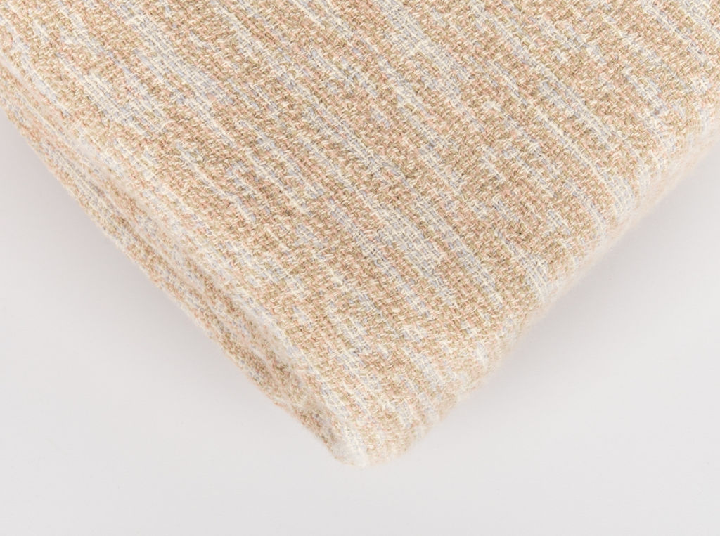 24С15-ШР/у/л.с.уп. 200*220 Плед "Акварель-1" цв. 7 рис. 122 бежевый